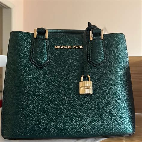 michael kors emerald green purse